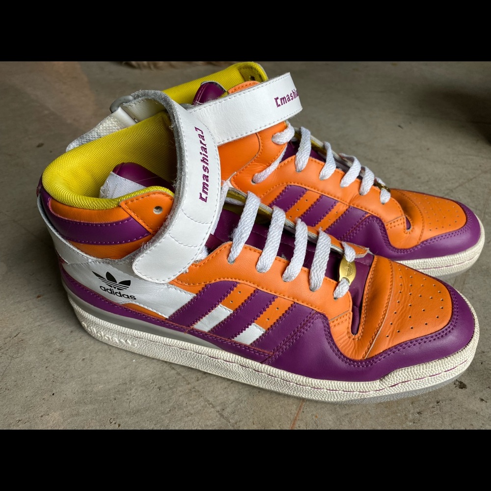 adidas Mi Custom Forum Mid with embroidered strap